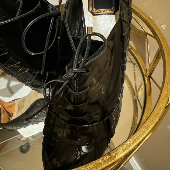 Christian Dior leather mules w/box - Picture 4 of 8